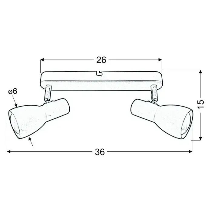 Спот Candellux PICARDO (92-50595) изображение 4