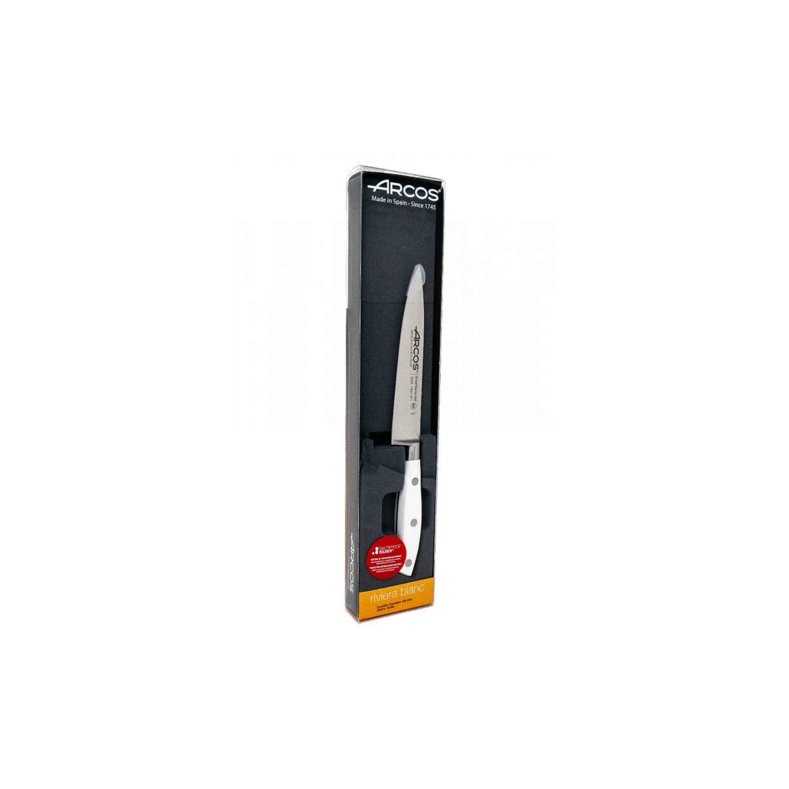 Кухонный нож Arcos Riviera поварський 150 мм (233400) изображение 3