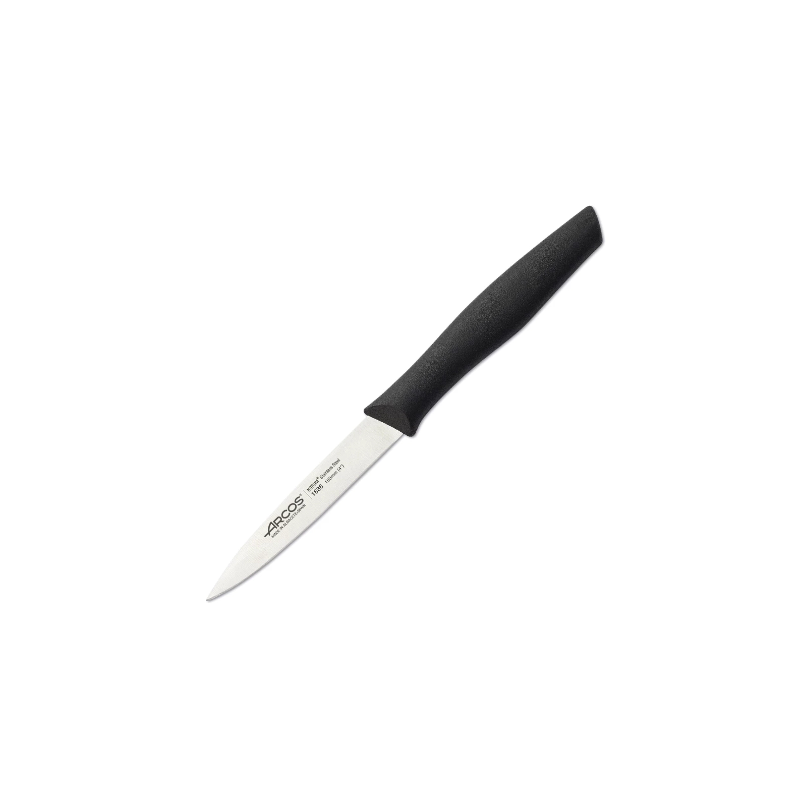 Кухонный нож Arcos Nova для чищення 100 мм Чорний (188600)