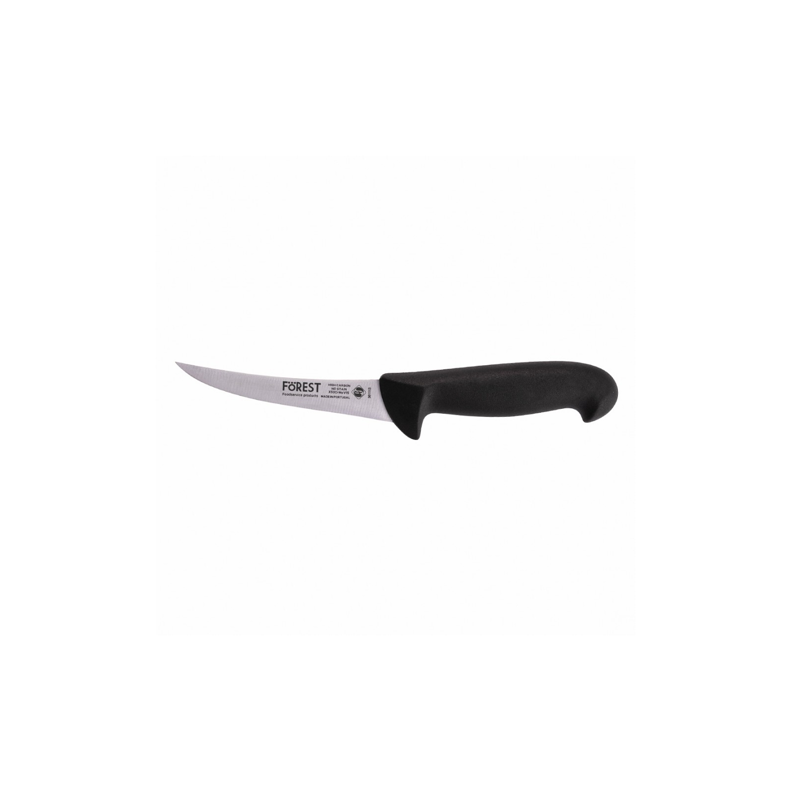 Кухонный нож FoREST обвалювальний напівгнучкий 130 мм Чорний (361113)