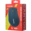 Мышка Canyon M-05 USB Blue (CNE-CMS05BL) изображение 4