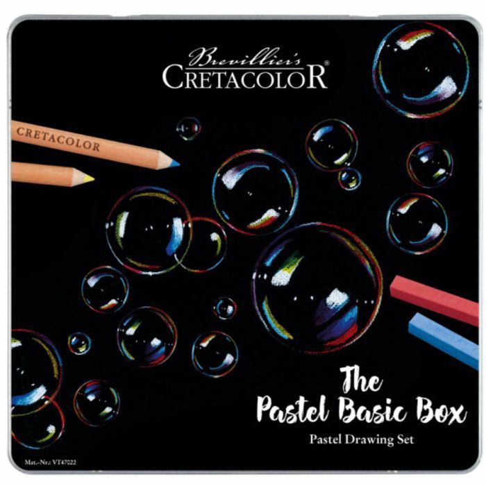 Художній набір Cretacolor THE PASTEL BASIC BOX, пастелі та олівців 27 предметів (9014400325190)