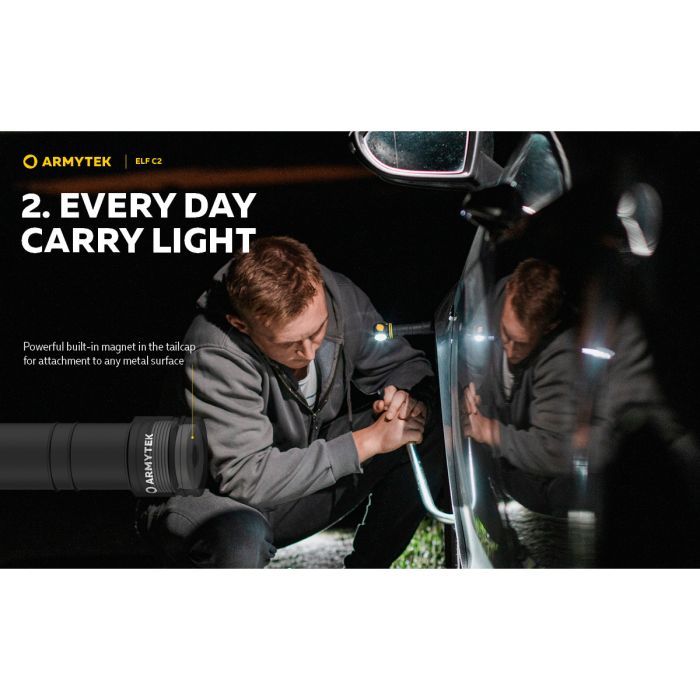 Фонарь Armytek ELF C2 Micro-USB White (F05102C) изображение 11