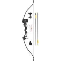 Лук Poe Lang Korrigan Youth Recurve 15 LBS Black (RE-011B) изображение 4