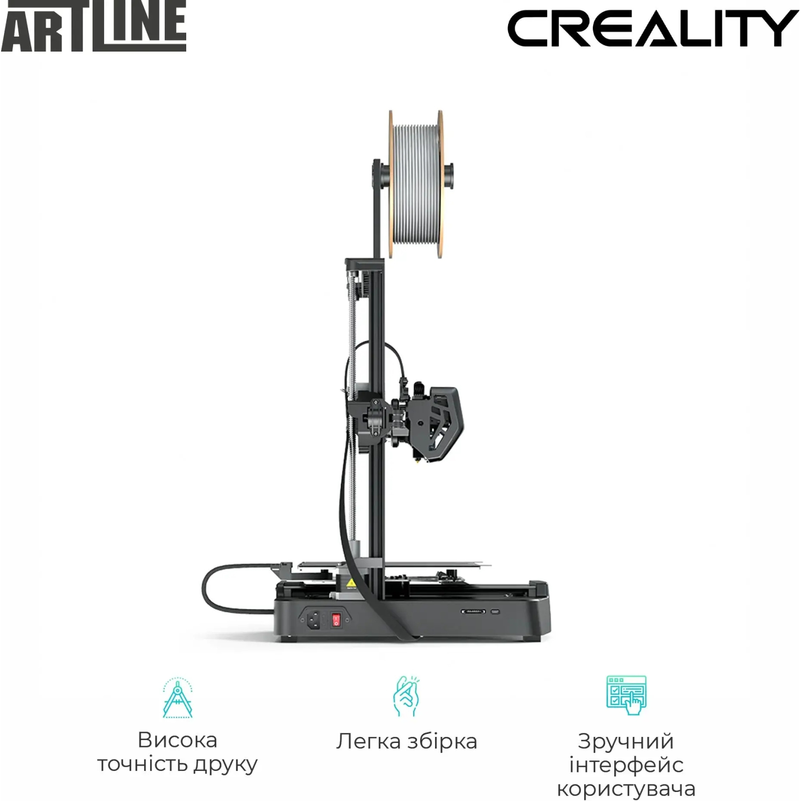 3D-принтер Creality Ender-3 V3 SE зображення 3