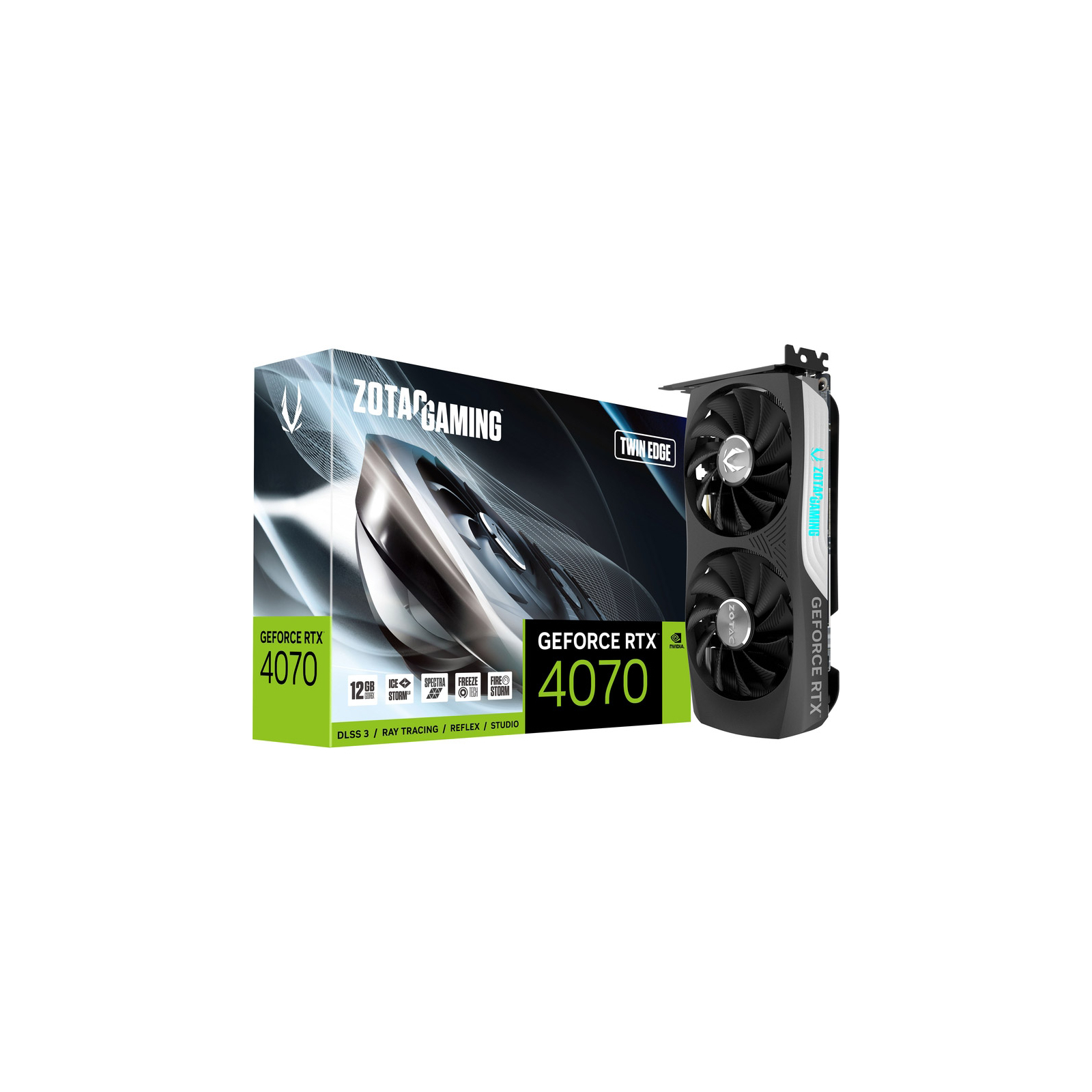 Видеокарта Zotac GeForce RTX4070 12Gb Twin Edge (ZT-D40700E-10M) изображение 5