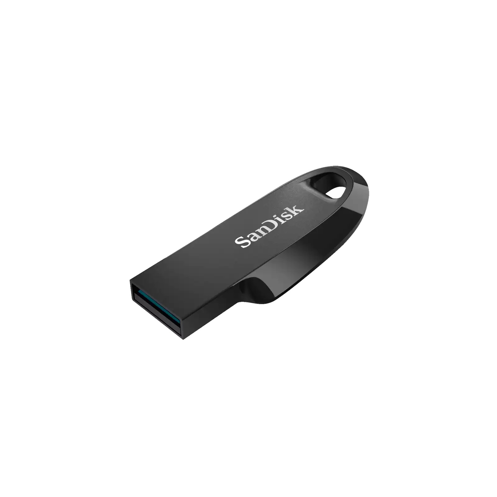 USB флеш накопитель SanDisk 128GB Ultra Curve Black USB 3.2 (SDCZ550-128G-G46) изображение 2