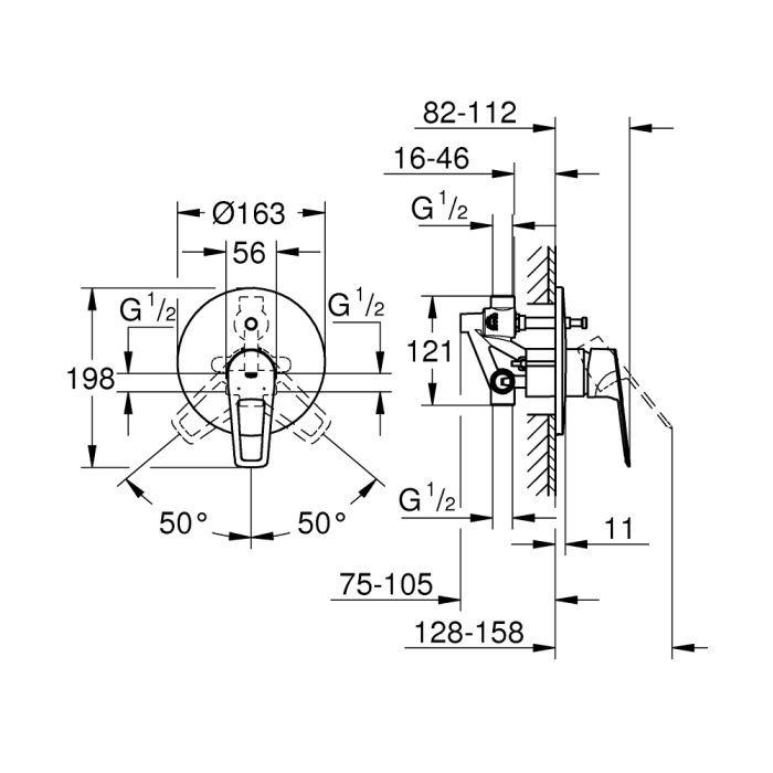 Змішувач Grohe BauLoop (29081001) зображення 2