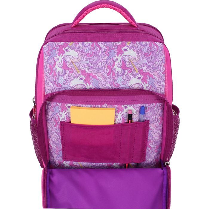 Рюкзак школьный Bagland Школьник 8 л. малиновый 888 (0012870) (688114747) изображение 3