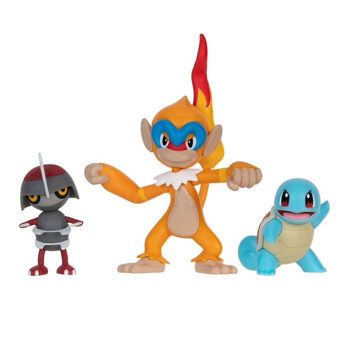 Фігурка Pokemon W18 - Поньярд, Сквіртл, Монферно (PKW3058) зображення 2