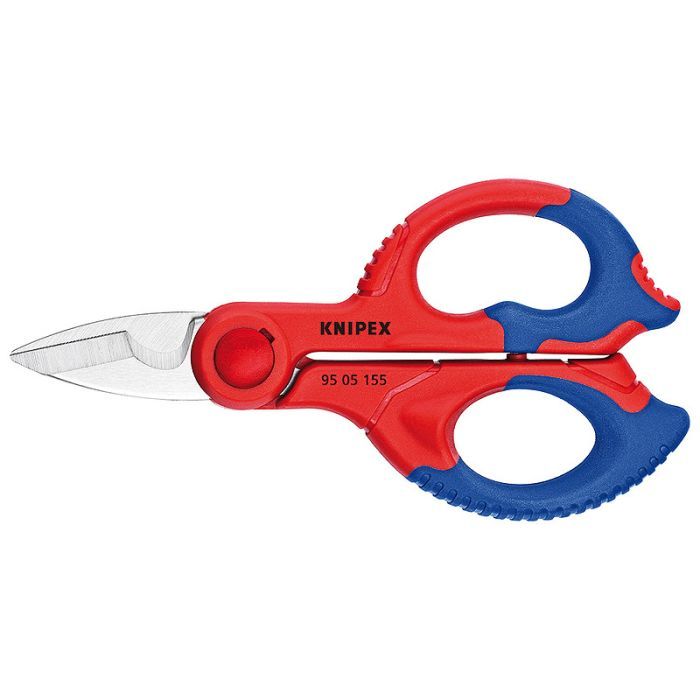 Ножницы инструментальные KNIPEX для электрика (95 05 155 SB)