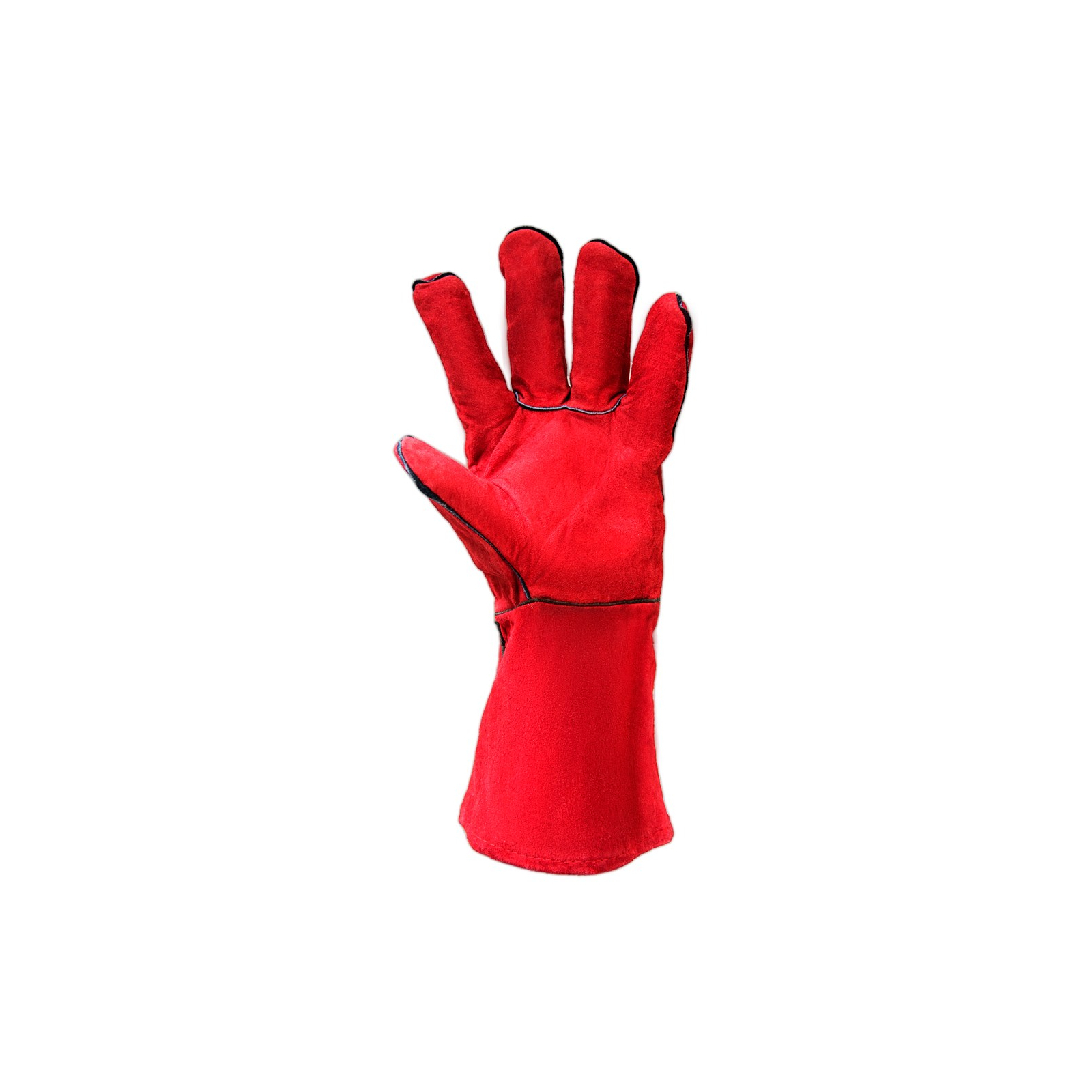 Защитные перчатки Sigma краги сварщика (красные) (9449301) изображение 3