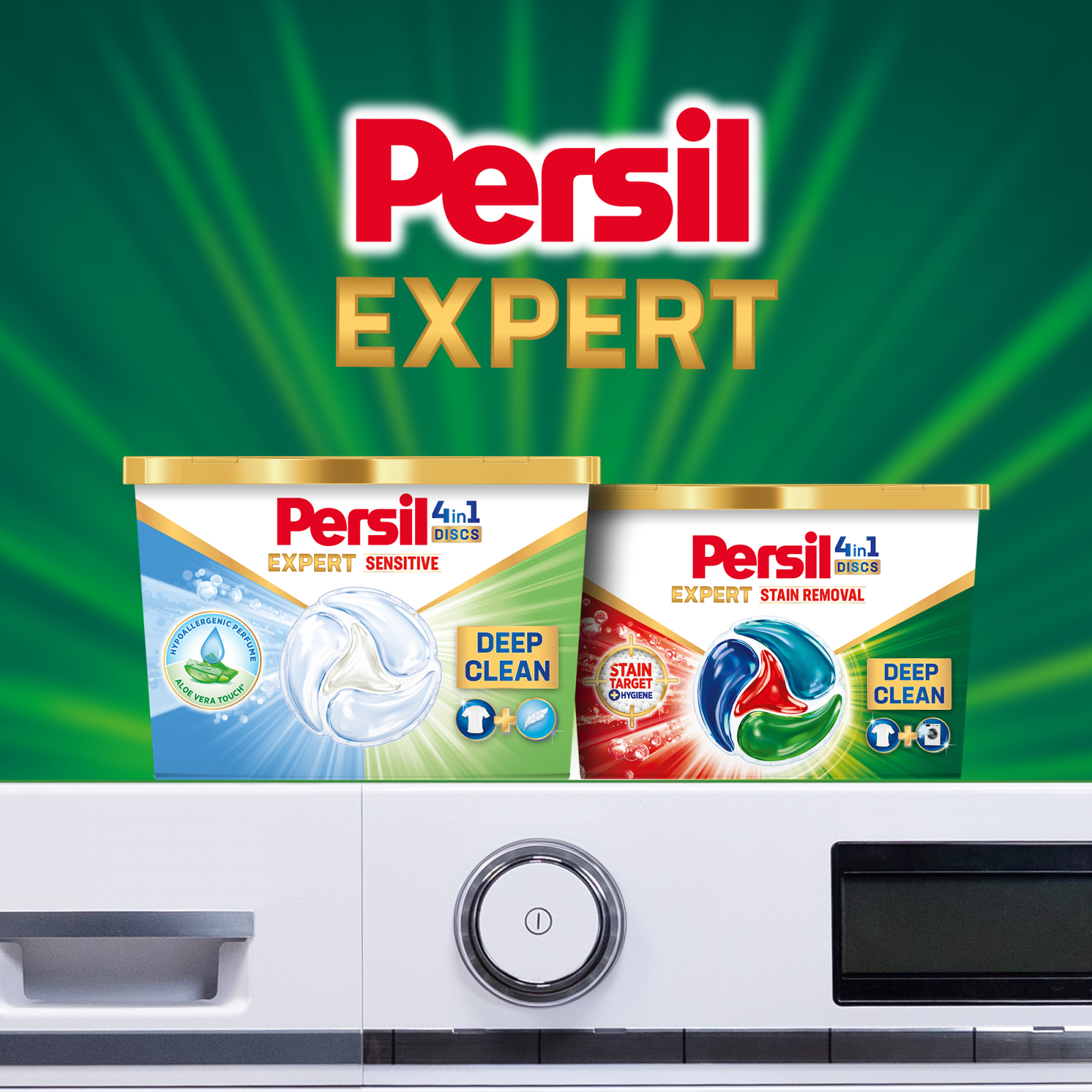 Капсулы для стирки Persil 4in1 Discs Expert Stain Removal Deep Clean 11 шт. (9000101802436) изображение 6