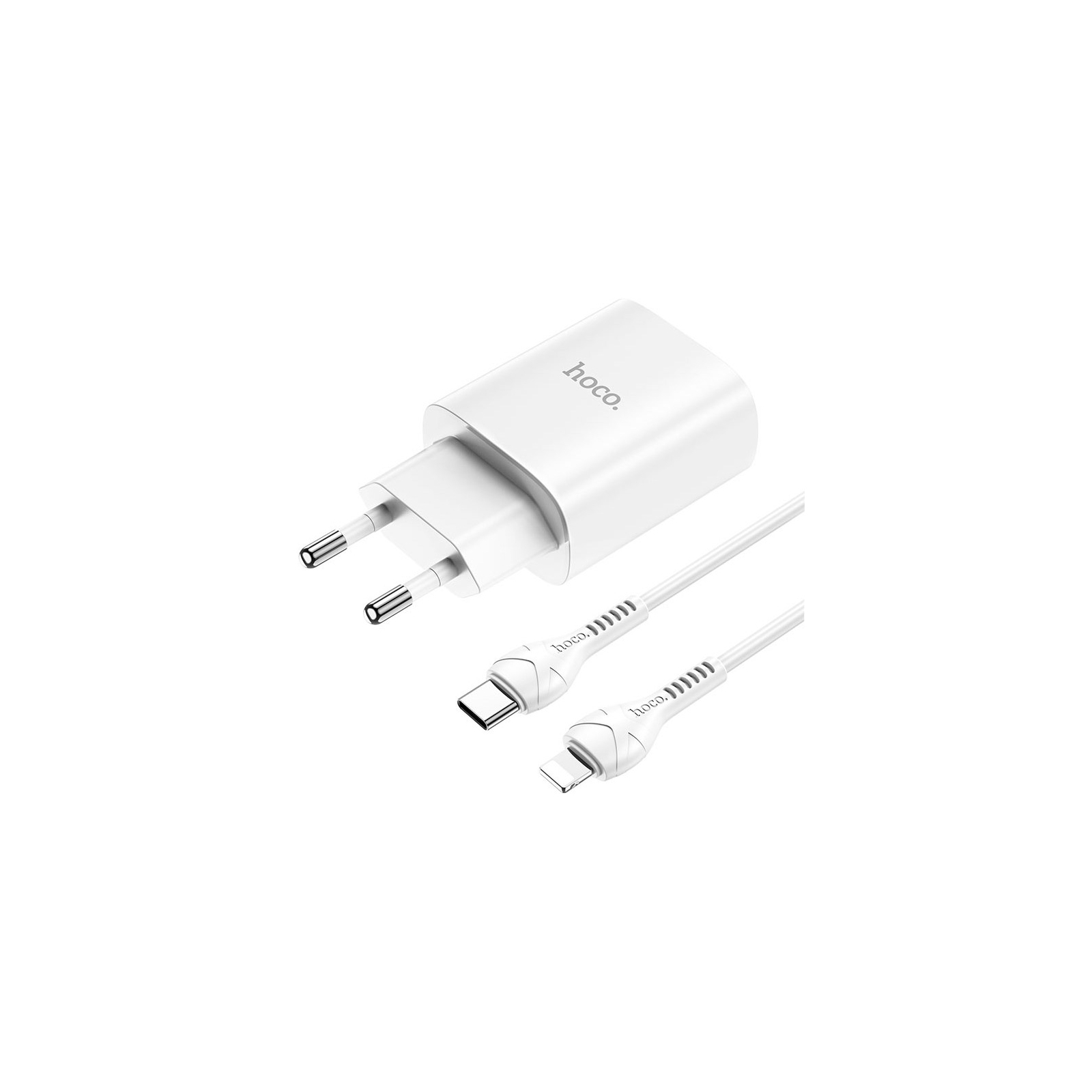 Зарядное устройство HOCO N14 Smart Charging White (6931474745033) изображение 2