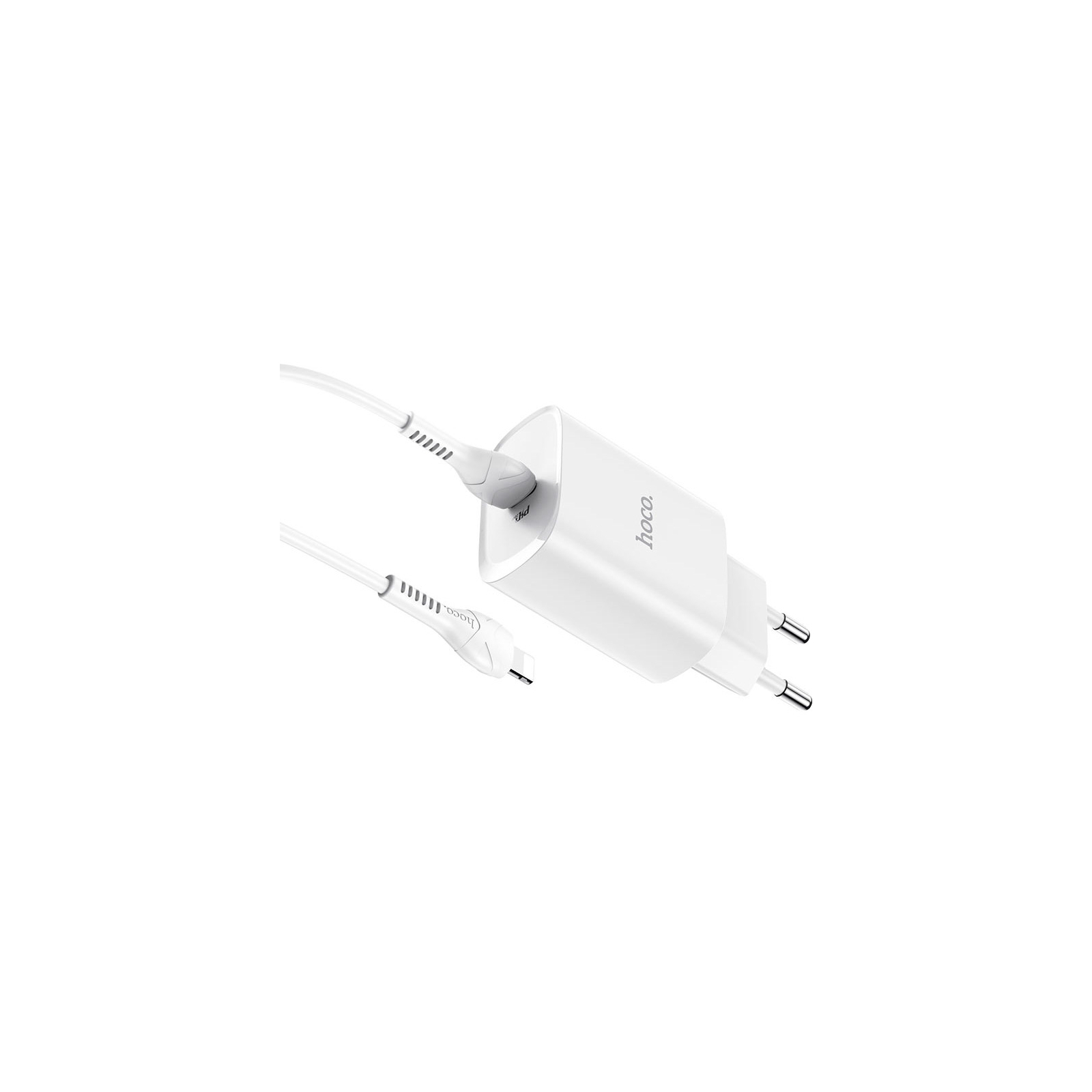 Зарядний пристрій HOCO N14 Smart Charging White (6931474745033) зображення 4