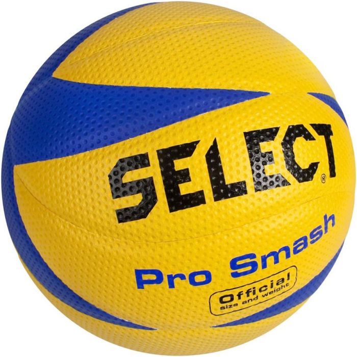 Мяч волейбольный Select Pro Smash Volley New жовто-синій 5 214450-219 (5703543040292)
