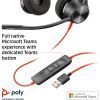 Навушники Poly Blackwire 3320-M USB-A/C (8X220AA) зображення 2
