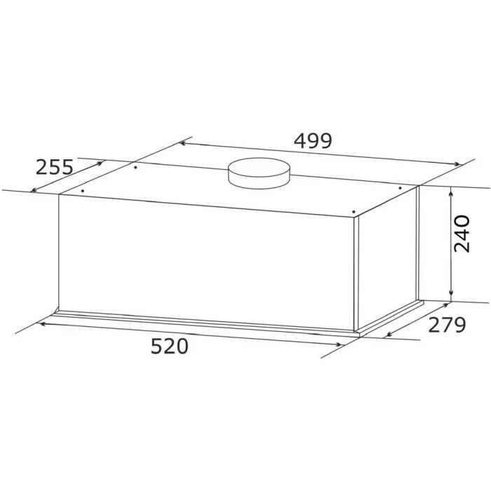 Витяжка кухонна GRANADO Palamos 4613-700 Black glass (GCH461370011) зображення 8