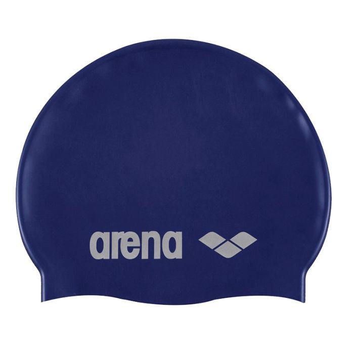Шапка для плавания Arena Classic Silicone 91662-071 синій Уні OSFM (3468333887427)