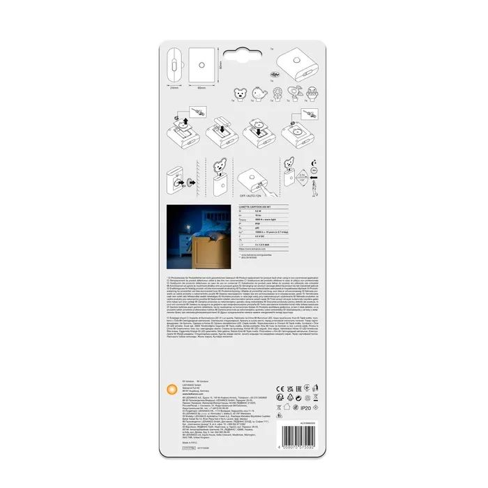 Ночник LEDVANCE NIGHTLUX CARTOON WT 4,5V (4058075575592) изображение 4