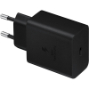 Зарядное устройство Samsung 45W Compact Power Adapter (w C to C Cable) Black (EP-T4510XBEGEU)