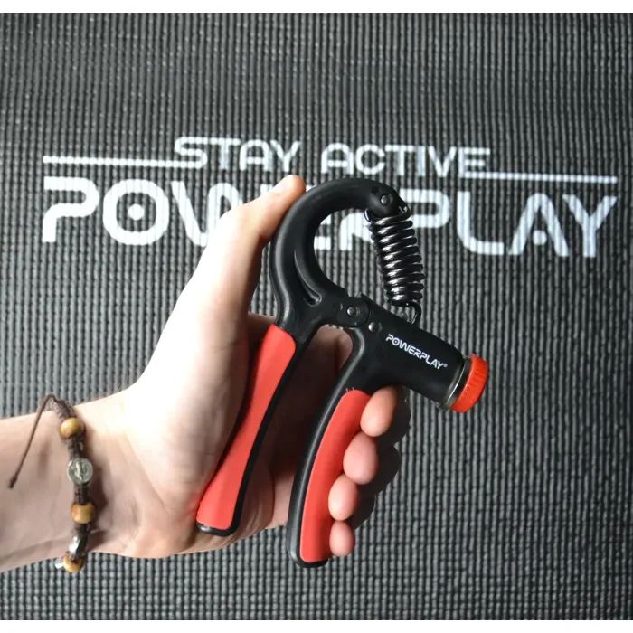 Эспандер PowerPlay кистьовий 10-40 кг Strength Grip Чорно-зелений (PP_4323_Bl/Green) изображение 5