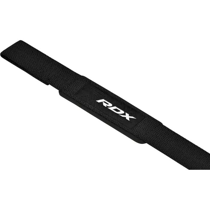 Кистьові лямки RDX S4 Gym Cotton Gel Straps Red Plus (WAC-S4R+) зображення 4