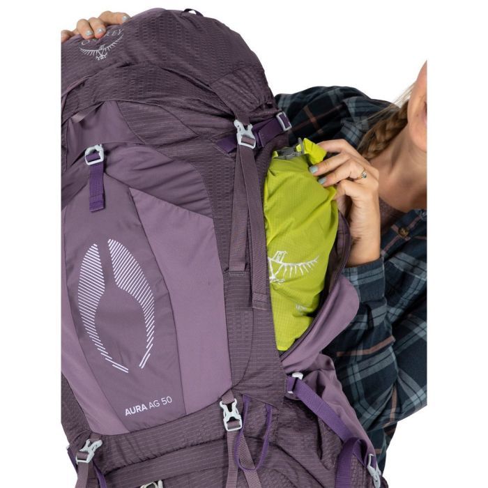 Рюкзак туристичний Osprey Aura AG 50 enchantment purple WM/L (009.2806) зображення 9