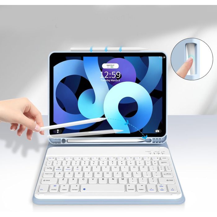 Чехол для планшета BeCover Keyboard Apple iPad Air 11" M2/M3 (2024/2025) Black (711394) изображение 3