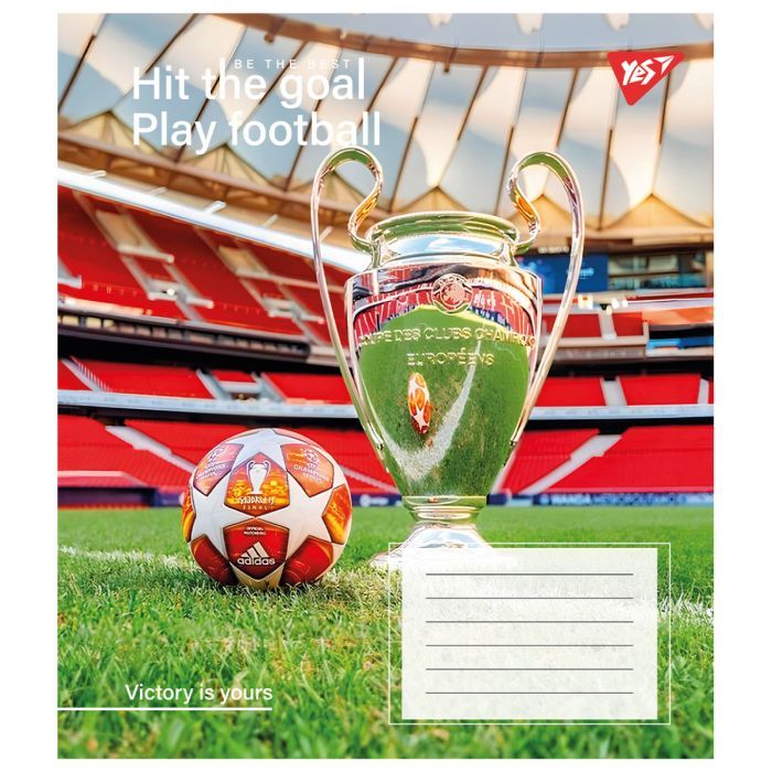 Зошит Yes Hit the goal 48 аркушів лінія (767390) зображення 6