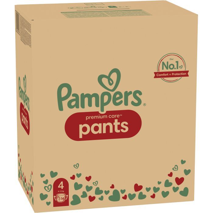 Подгузники Pampers Premium Care Pants Розмір 4 (9-15 кг) 124 шт (8006530315852) изображение 2