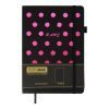 Книга записная Buromax RELAX А5 96 листов, чистый (черный бум.) розовый (BM.295422-10) изображение 2