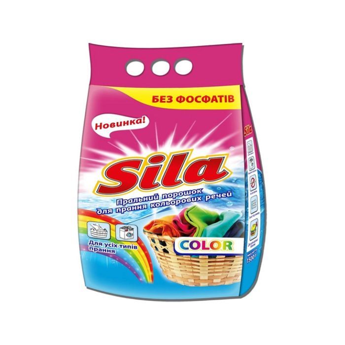 Стиральный порошок Sila Color 1.5 кг (4820023366404)