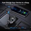 FM модулятор Baseus S-09 Lite Series Black (C10762300113-00) изображение 5