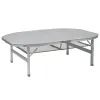 Туристичний стіл Bo-Camp Premium Oval 120x80 cm Grey (1404420) зображення 2