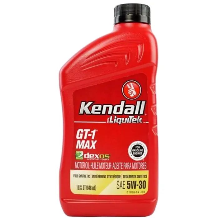 Моторное масло Kendall GT-1 Max Full Synthetic 5w-30, 0,946 л