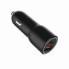 Зарядний пристрій Gembird 1xUSB-A (18W QC3.0) + 1xUSB-C (PD 20W) black (TA-UC-AC2PDQC38-CAR-01) зображення 3