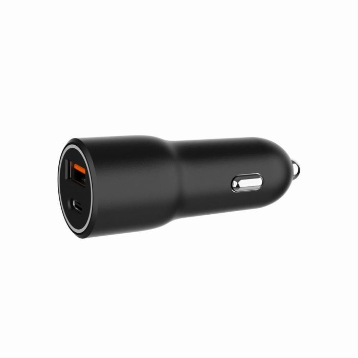 Зарядний пристрій Gembird 1xUSB-A (18W QC3.0) + 1xUSB-C (PD 20W) black (TA-UC-AC2PDQC38-CAR-01) зображення 4