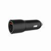 Зарядний пристрій Gembird 1xUSB-A (18W QC3.0) + 1xUSB-C (PD 20W) black (TA-UC-AC2PDQC38-CAR-01) зображення 4