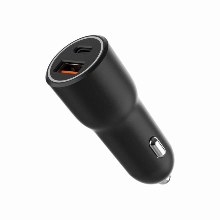 Зарядний пристрій Gembird 1xUSB-A (18W QC3.0) + 1xUSB-C (PD 20W) black (TA-UC-AC2PDQC38-CAR-01) зображення 5