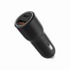 Зарядний пристрій Gembird 1xUSB-A (18W QC3.0) + 1xUSB-C (PD 20W) black (TA-UC-AC2PDQC38-CAR-01) зображення 5