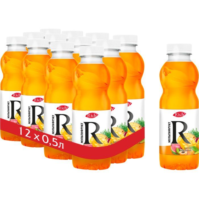 Напиток Rich Соковый Мультифрукт 1 л (4820039354280) изображение 2