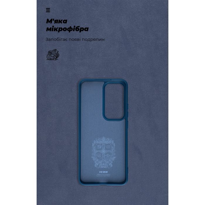 Чехол для мобильного телефона Armorstandart ICON OPPO Reno12 Pro Blue (ARM77977) изображение 4