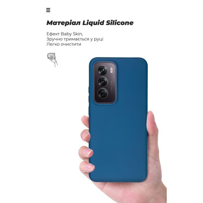 Чехол для мобильного телефона Armorstandart ICON OPPO Reno12 Pro Blue (ARM77977) изображение 7