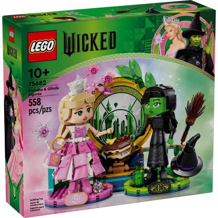 Конструктор LEGO Wicked Фигурки Эльфабы и Глинды 558 деталей (75682)