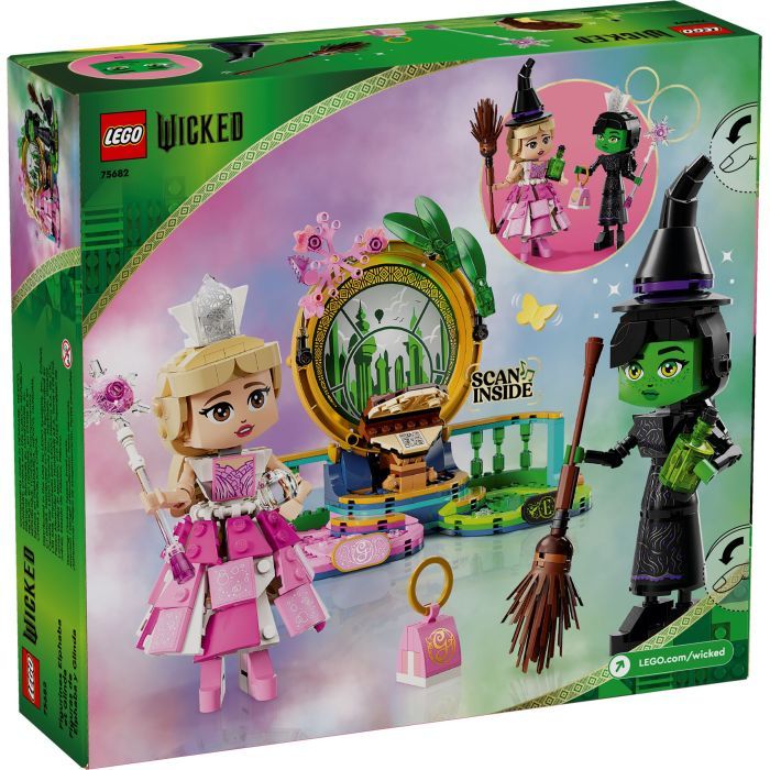 Конструктор LEGO Wicked Фигурки Эльфабы и Глинды 558 деталей (75682) изображение 6