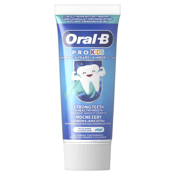 Детская зубная паста Oral-B Pro Kids для детей до 6 лет 50 мл (8700216089715) изображение 2