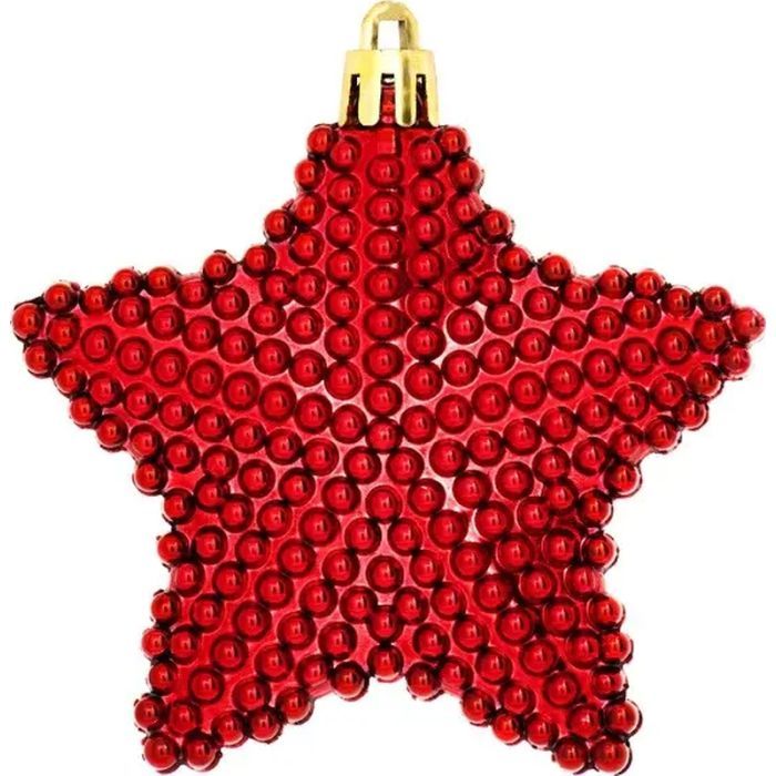 Елочная игрушка Christmas House Пластиковые Звезды 6 шт (8718861623925) изображение 4