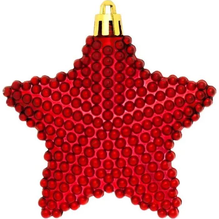 Елочная игрушка Christmas House Пластиковые Звезды 6 шт (8718861623925) изображение 5