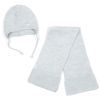 Шапка детская Na с шарфом (NA 1177-50-gray) изображение 2